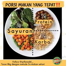 Porsi Makan Diet